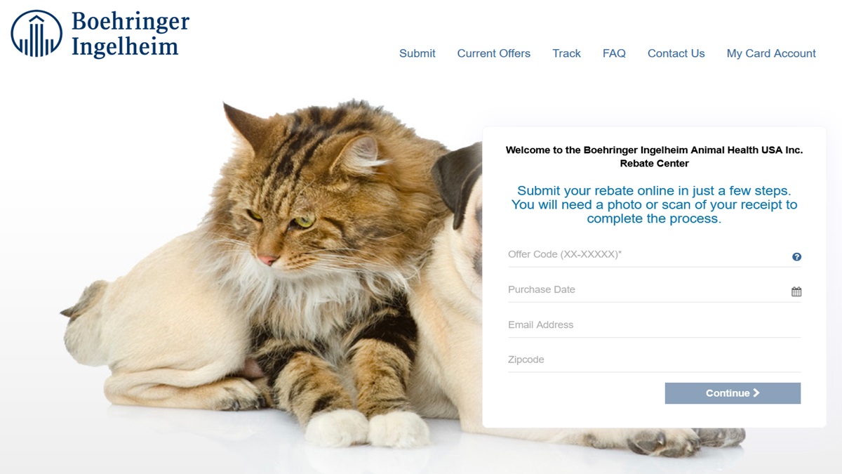 Boehringer Ingelheim Prepaid Cards, Pet Rebates and Login