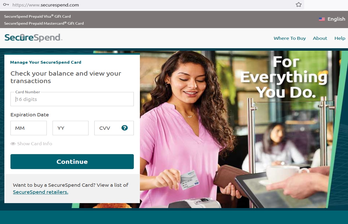 Securespend – Securespend.com Login, Balance Check and Visa Gift Card Activation