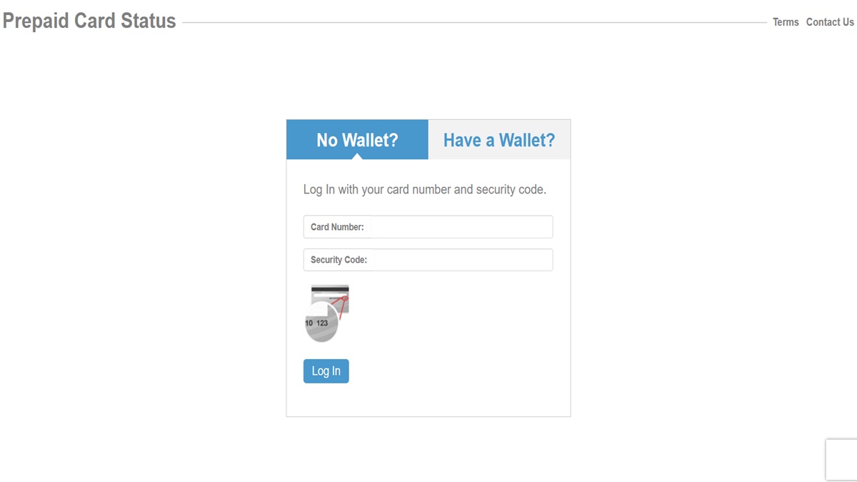 www prepaidcardstatus com login balance check